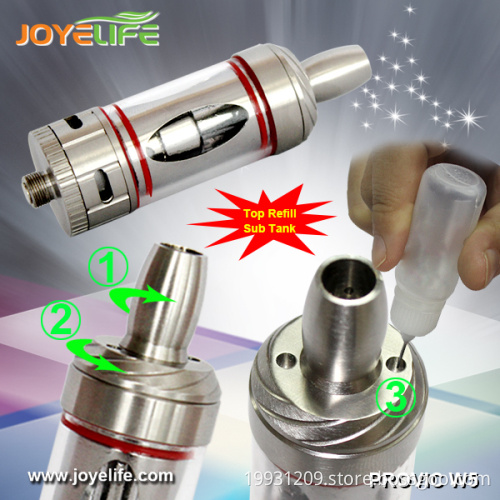 Best selling item provic w5 tank top refill provic w5 atomizer coil vs g5 atomizer in stock now